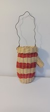 Wicker Mitten Mini Basket