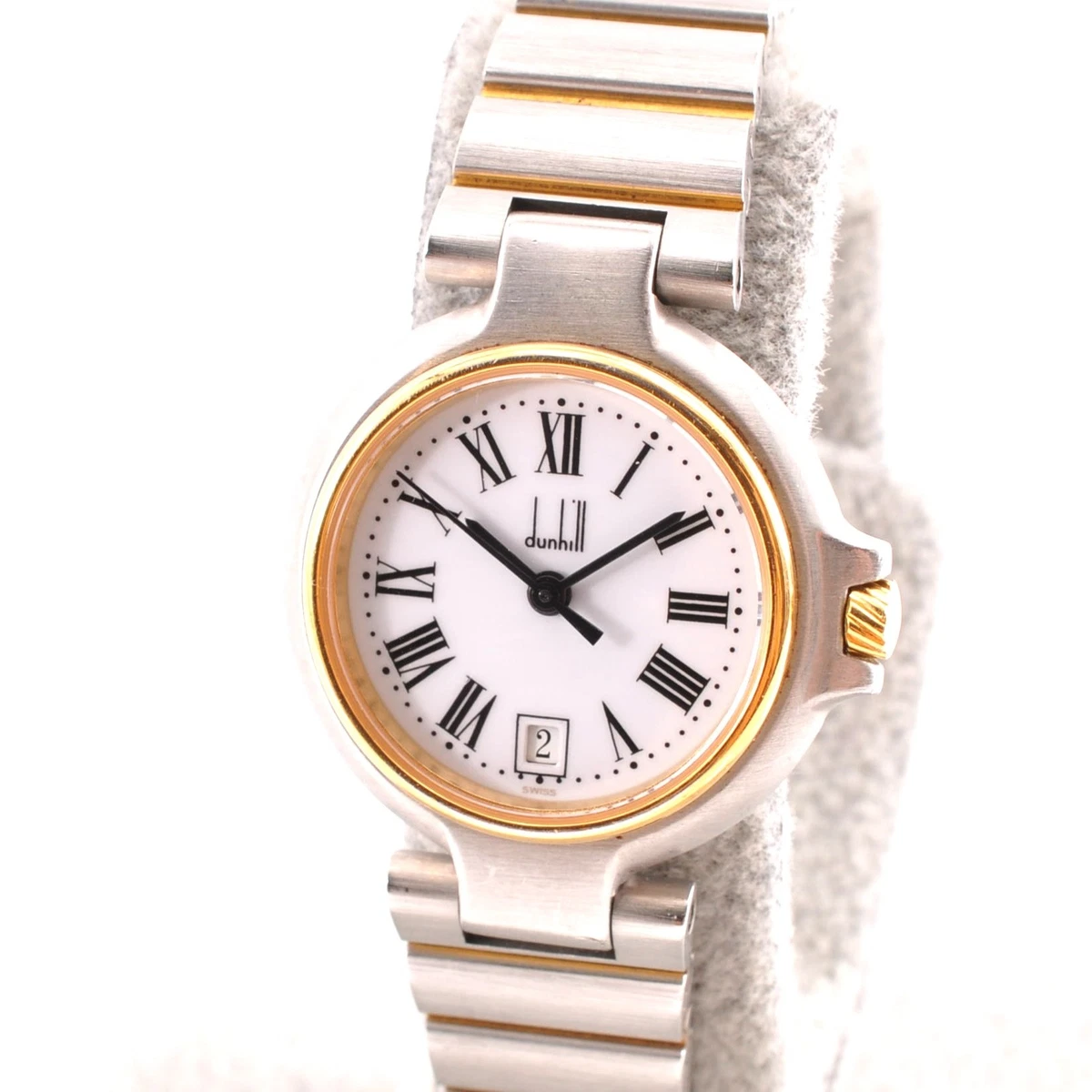 Dunhill Women\'s Quartz Watch with White Dial and Stainless Steel Plated Dunhill Women main image 3