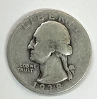 1938-S Washington Quarter - Low Mintage - Free Shipping
