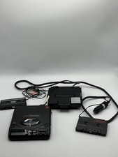 Vintage Sony car Discman D-808k Car Cassette Adapter Car Mount with Cables