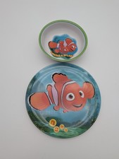 VTG Zak Designs Disney Finding Nemo Plate Bowl Set Kids Melamine