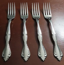 Oneida CANTATA Set of 4 Dinner Forks Community Stainless Flatware  Lot Z