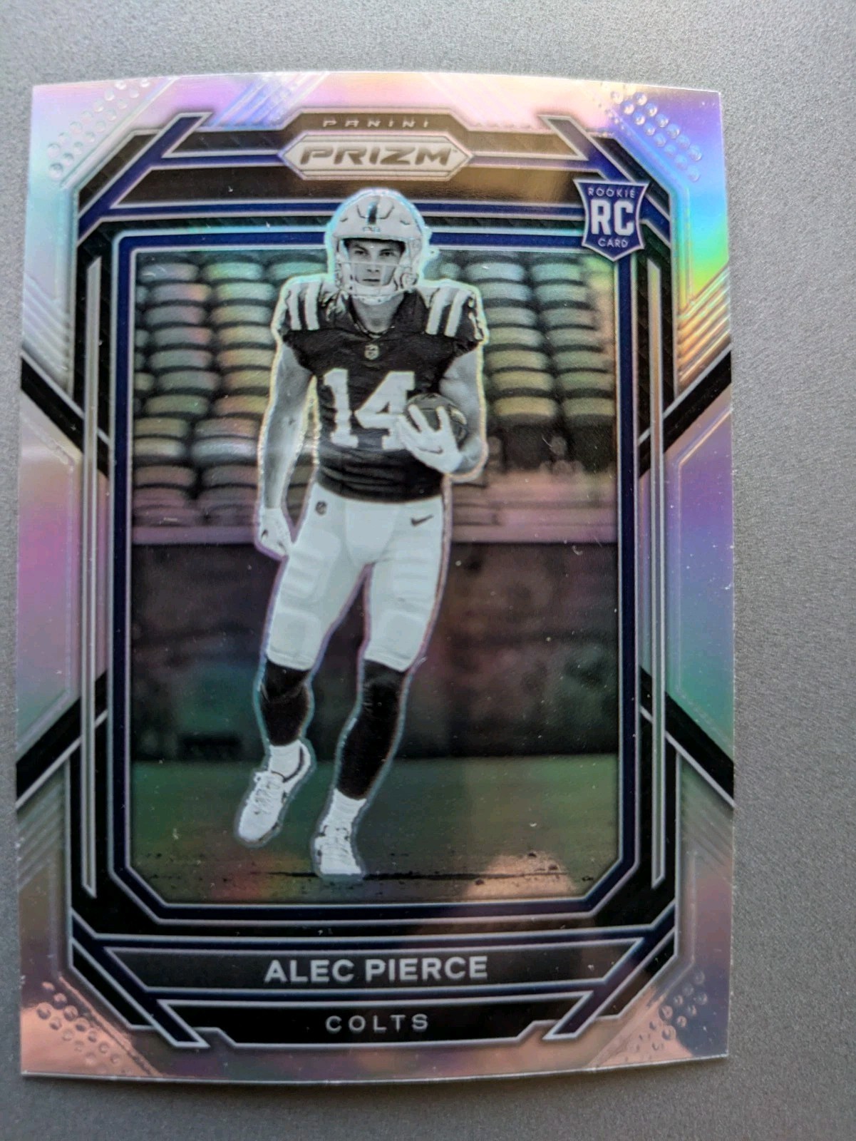 2022 Panini Prizm - Rookie Variation Alec Pierce #330 Silver Prizm (RC)