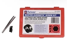 Pachmayr Master Gunsmith Hex Head Ring and Base Screw Kit, 142 Piece