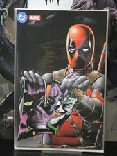 DEADPOOL/BATMAN #1 BRIAN BOLLAND VIRGIN EXCLUSIVE LTD 800 MARVEL DC 2025