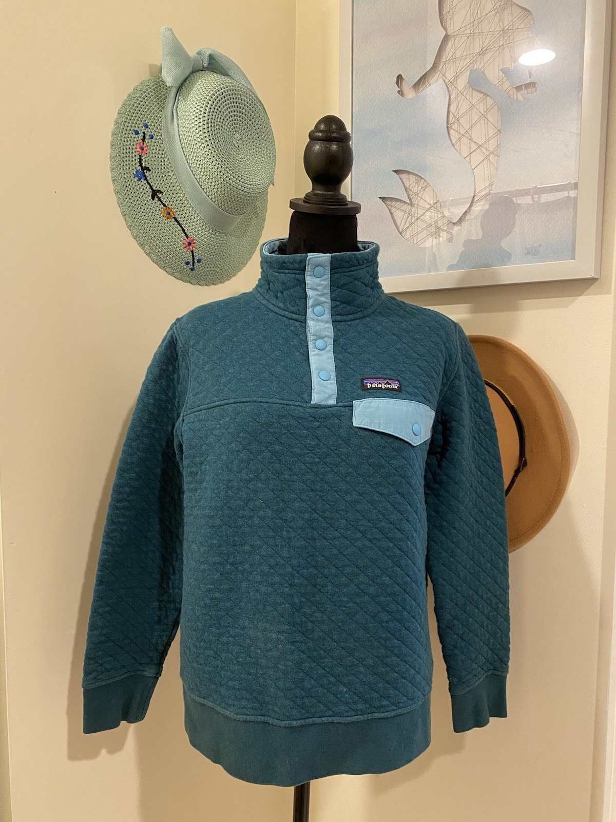 Patagonia Pullover Snap Sweater Small - image 1