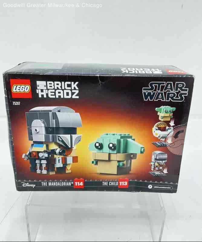 Lego Star Wars Brick Headz The Mandalorian The Child 75317 Factory Set 295