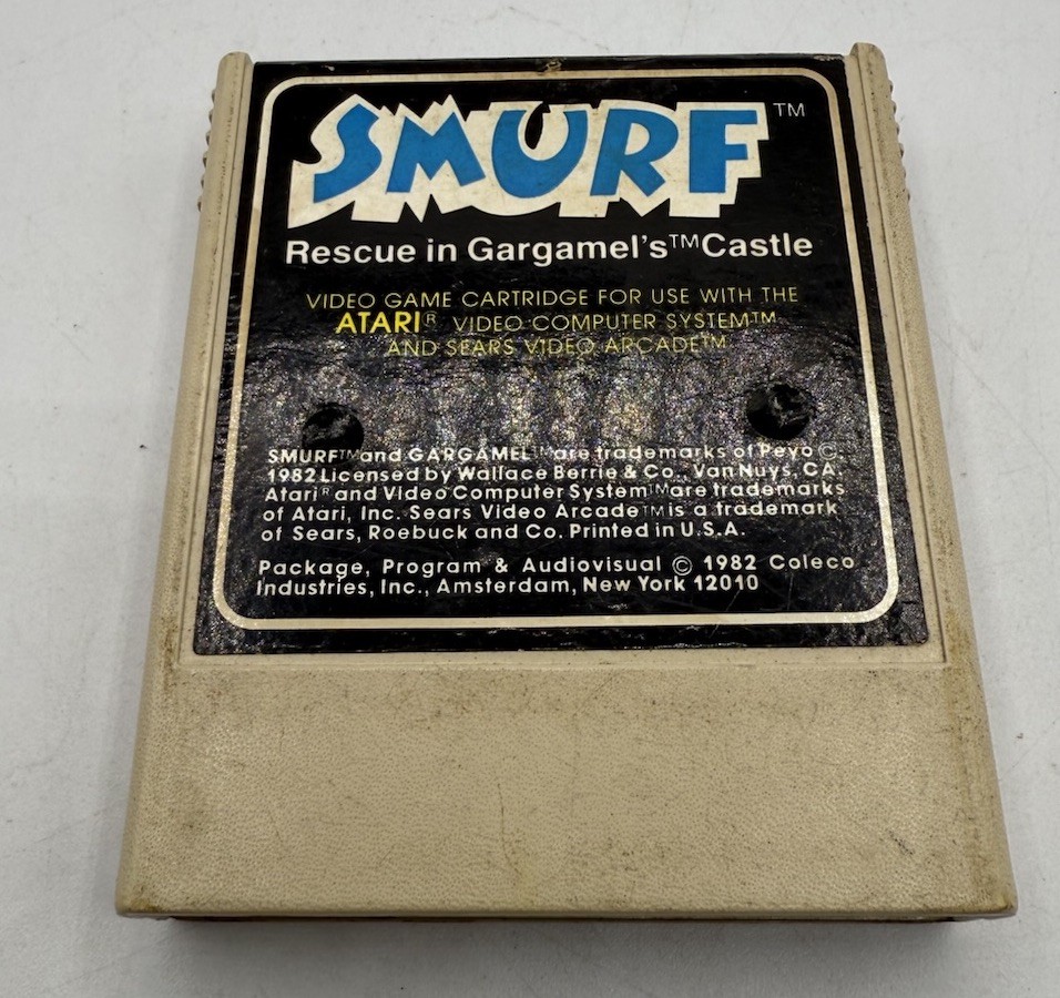 Smurf: Rescue in Gargamel's Castle - Atari 2600 Video Game