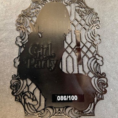 Goddess Story Gold METAL Card - Random Serial Number #/100! Sakura Anime Girl