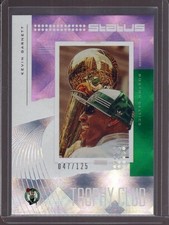 KEVIN GARNETT 2019-20 Panini Status Trophy Club #19 White Diamond Parallel #/125