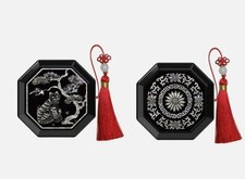 Samsung Galaxy Buds4 / Buds4 Pro Official Case Korean Traditional Tiger , Flower