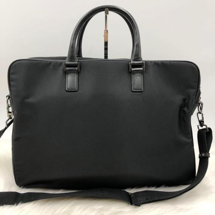 Burberry Black Label 2-Way Nova Check Black Leather Shoulder