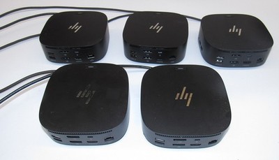 * LOT of 5* HP USB-C G5 Universal Dock Docking Station USB 3.0 HDMI 5TW10UT