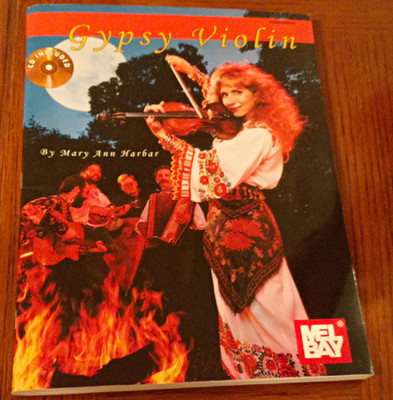Mel Bay's Gypsy Violin Violin Book-Mary Ann Harbar Int/Adv 1997 MB95538BCD