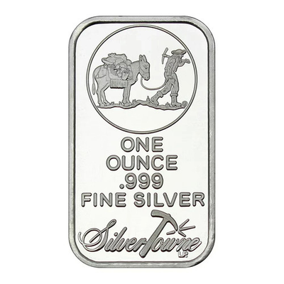 #ad Silver 1 oz .999 Fine Decorative Prospector Non magnetic Craft Collection $34.99