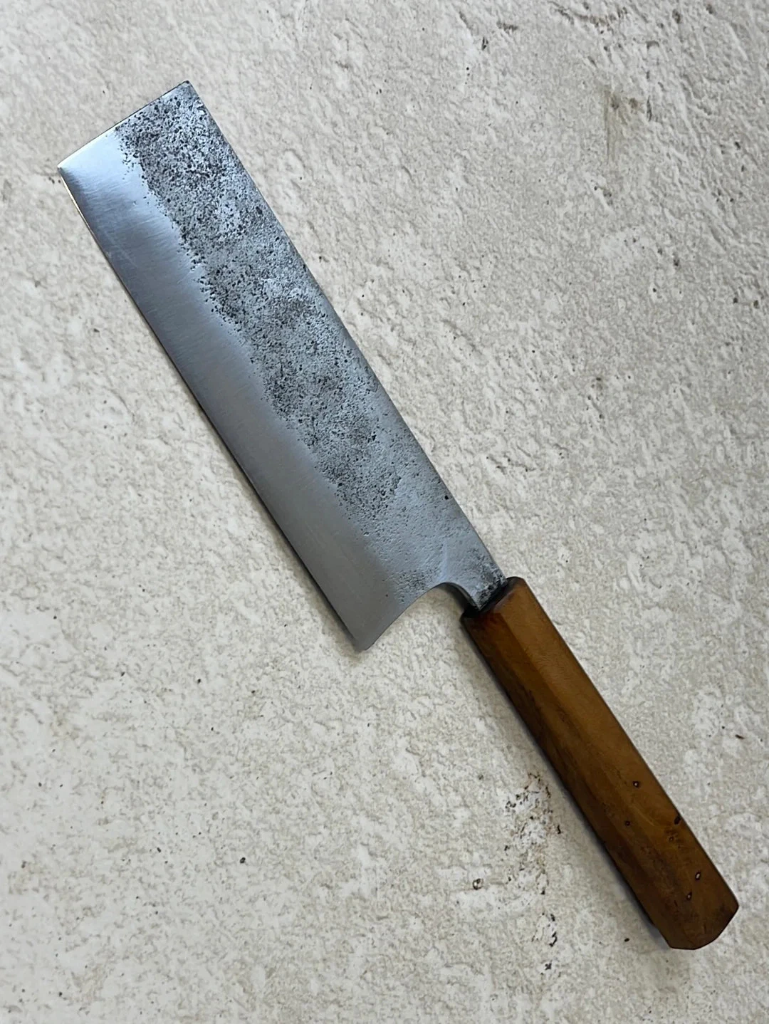 Nakiri 150mm Nashiji Jatiwood Timber Handle