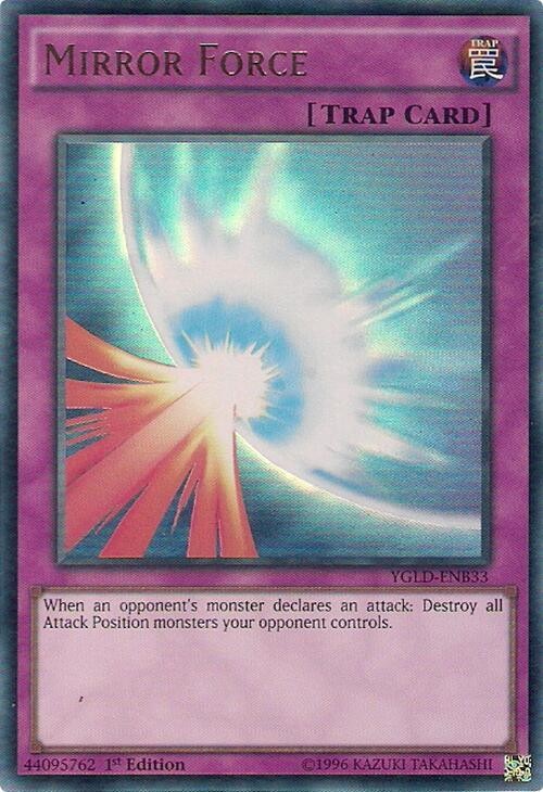 Yugioh Mirror Force (B) Unlimited Ultra Rare King of Games: Yugi's Legendary Dec