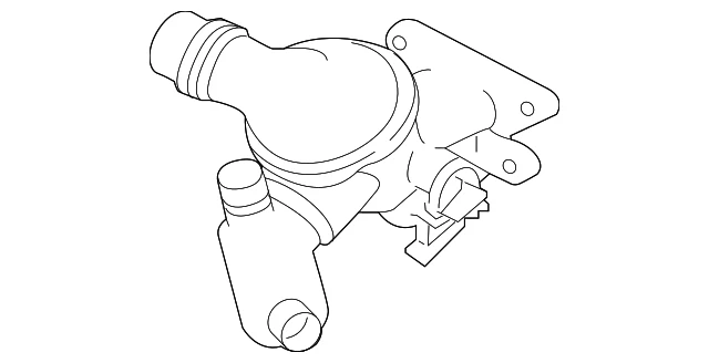 Genuine Landrover 2018-2019 Range Rover Velar Thermostat Housing LR105974