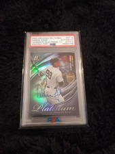 1/1 Topps 22 Signature Series 19 BWM PL PLAT PRSC AARON JUDGE Auto #PP-19 PSA 9 