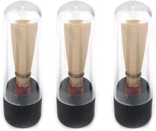 Jiayouy Bassoon Reeds Medium Soft Natural Cork Reeds with Case/Tube Pack of 3