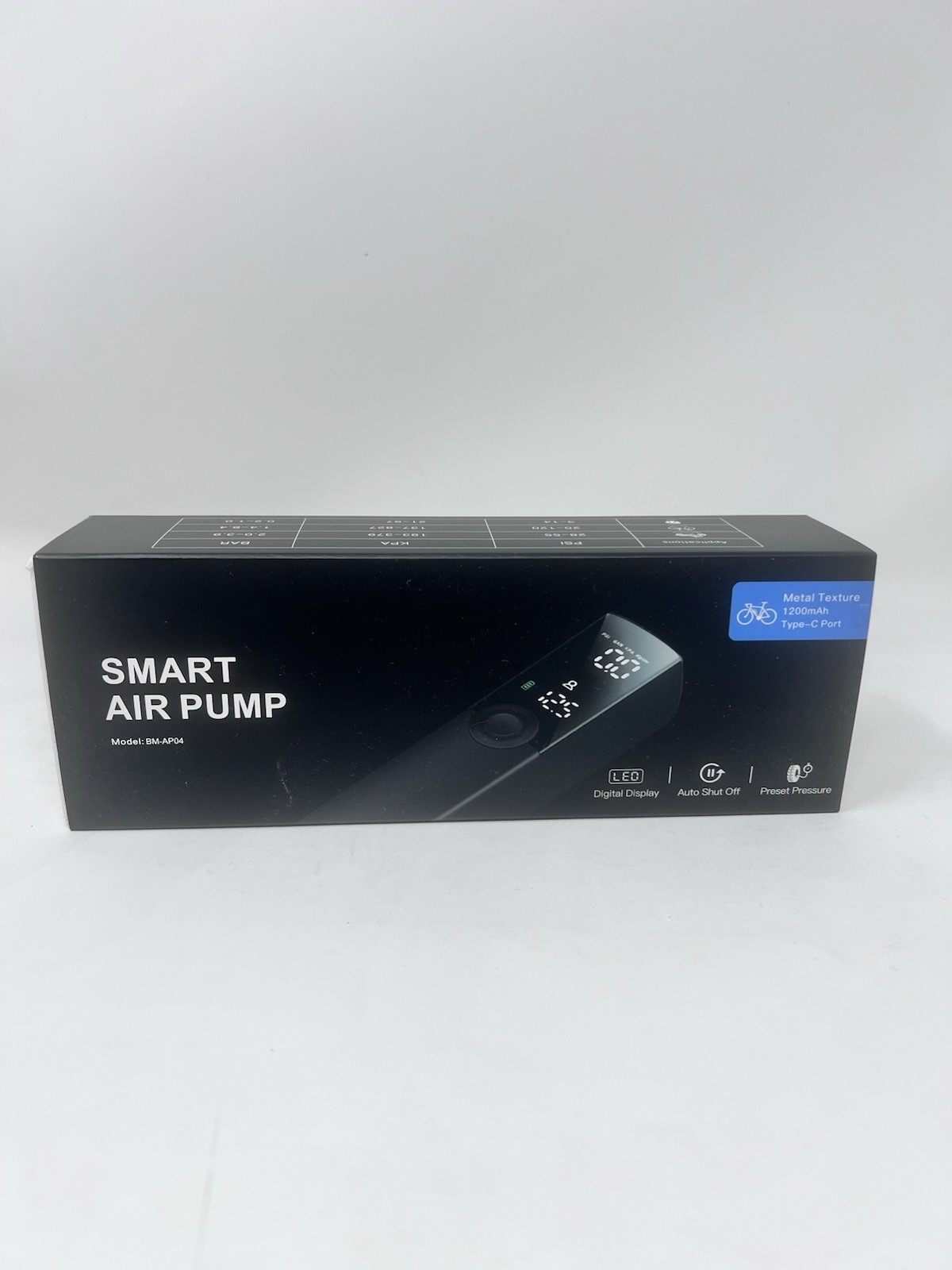 Wireless Smart Air Pump For Car Tires, Balls, Includes All Attachments. NEW!!!!