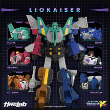 Haslab Transformers Legacy LioKaiser 6 Voyager Combiner Figure 3-Tiers IN HAND