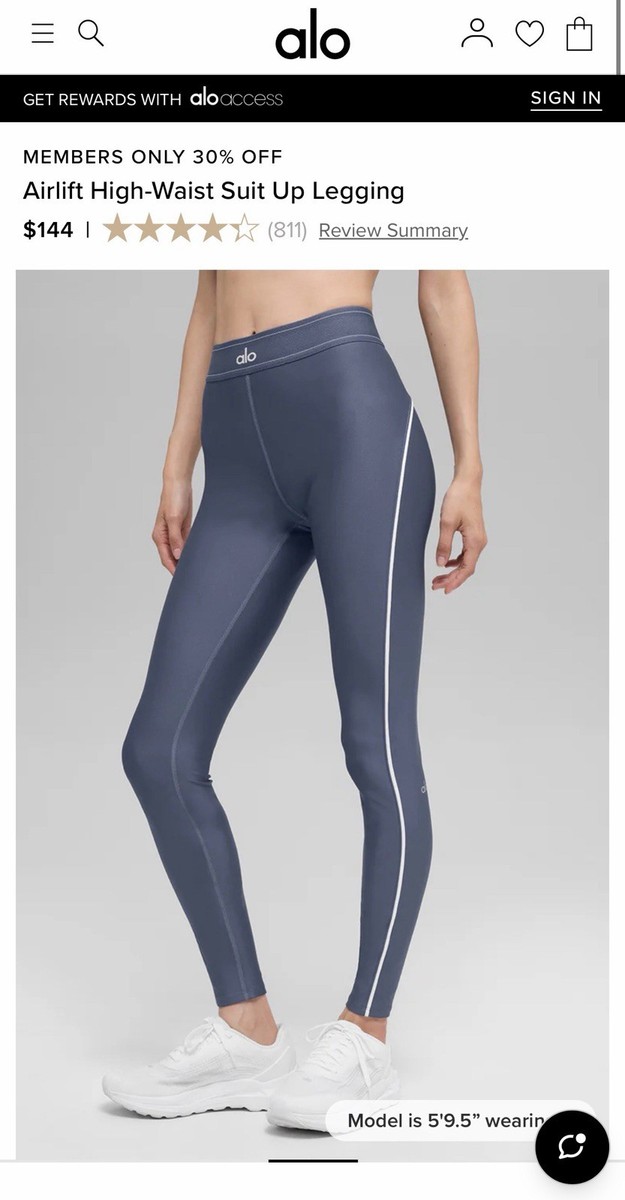 NEW Alo Yoga Airlift High-Waist Suit Up Legging | Size S | eBay