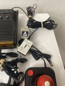 Vintage Atari 2600 Wood grain Console 1980-1982 Bundle Working 16 Games & Manual