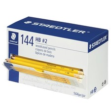 Yellow School Pencils 144-Pack , Pre-Sharpened 2 HB with Erasers, Ready-to-...