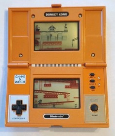 Nintendo Game & Watch Donkey Kong Multi Screen Handheld Game 1982