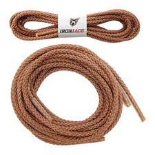 IRONLACE 30012 Unbreakable Round Bootlaces - Indestructible, Waterproof  Fire