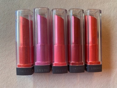 5 tubes of ALMAY Smart Shade Butter Kiss Lipstick 10, 40, 60, 120. New Sealed