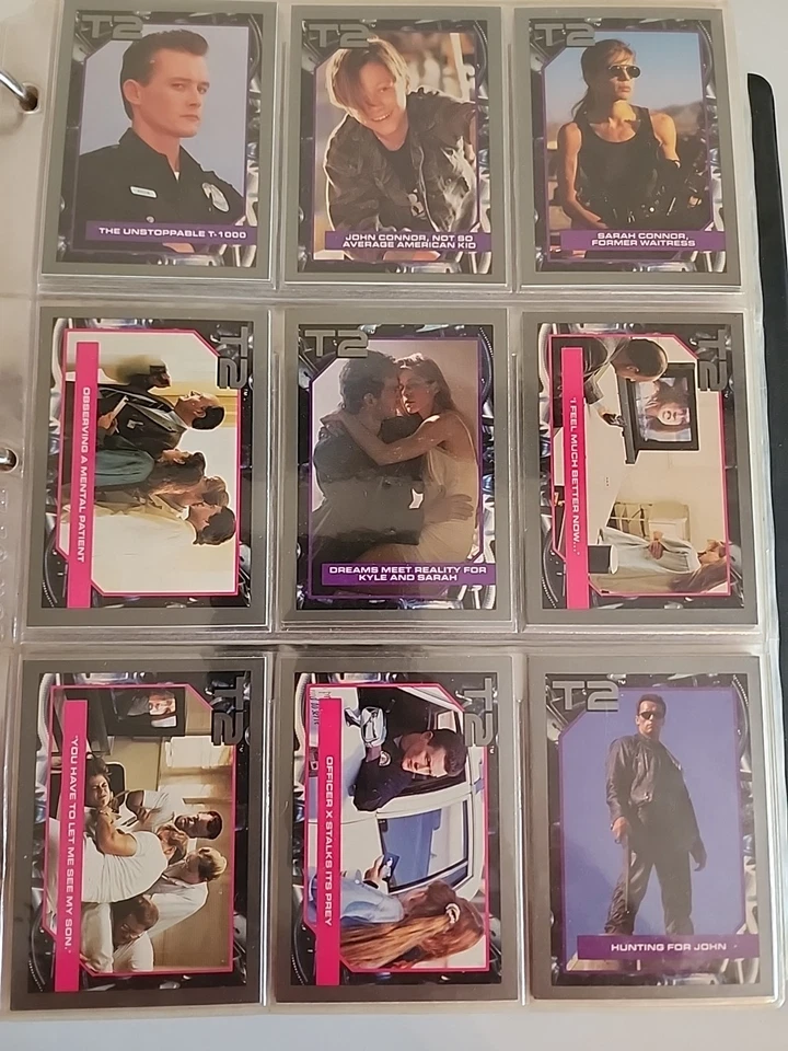 Terminator 2 Judgment Day Trading Cards 1-138 Complete Set Impel 1991 - Image 2 of 4