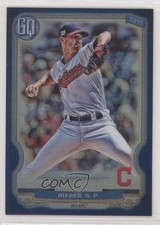 2020 Topps Gypsy Queen Box Topper Chrome Indigo Refractor /150 Shane Bieber 4l3