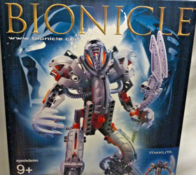 LEGO BIONICLE 2003  MAKUTA Set 8593, 199 Pieces NEW & SEALED