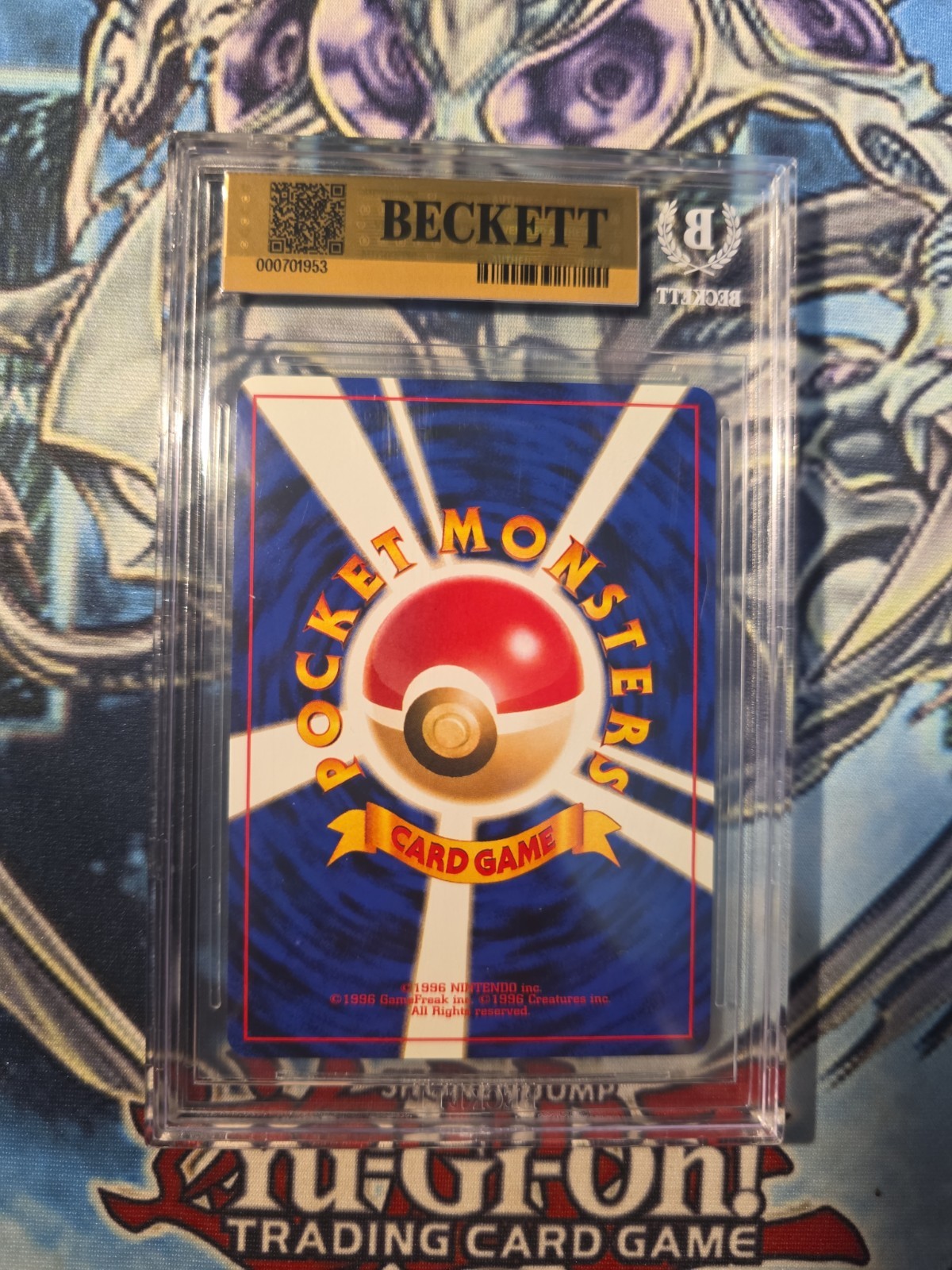 Grand Party Pokemon 1999 Holo Double Black Star Promo Japanese TRAINER BGS 9 view 2