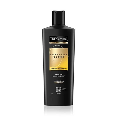 Shampooing brillant lamellaire TRESemme 340 ml, avec complexe brillant aminé | - Photo 1/4