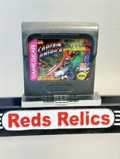 Captain America and the Avengers (Sega Game Gear, 1993) Loose - Rare - Very Good