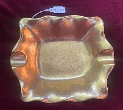 Vintage Pickard China Ashtray Model 136 Gold A0158