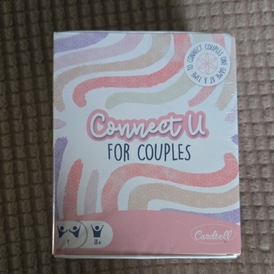 Cardtell Connect U For Couples Card Game, 201 Cards, Relationships, Ages 18+