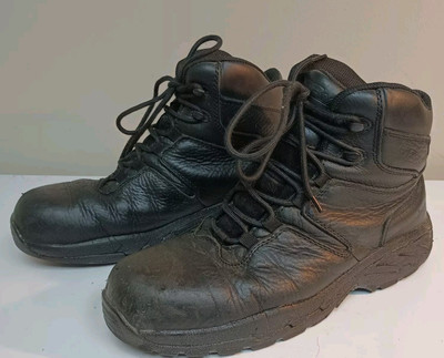 SR Max Denali Mens Comp Toe Black Work Boots Size 9.5 Great Condition