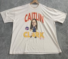 Playa Society Shirt Mens 2XL Indiana Fever Caitlin Clark Caricature WNBA Tee