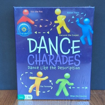 Dance Charades Board Game with Audio CD Pressman Complete Brand NEW Sealed