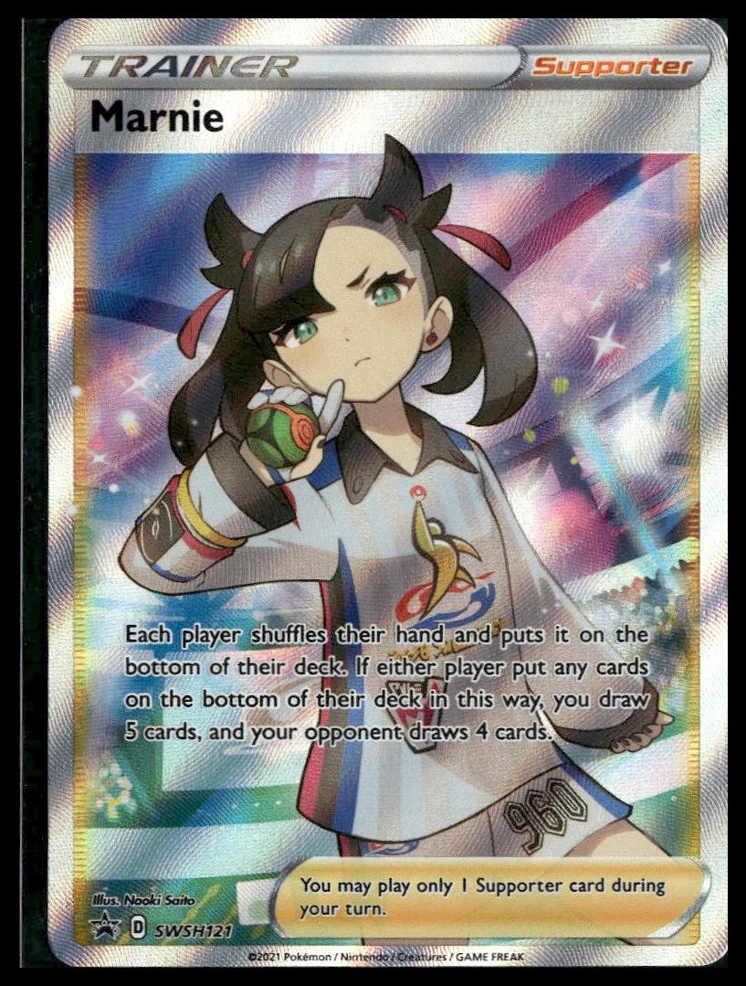 Marnie #SWSH121 Sword & Shield Promo Cards NM