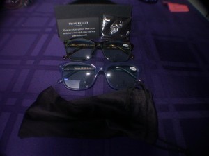PRIVE REVAUX PAIR OF 3.00 "DIAMOND BLUE LIGHT READERS" MAGNIFICATION GLASSES