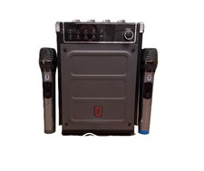 JYX 69BT Karaoke Machine with 2 Wireless Mics Portable Speaker RO1070903 
