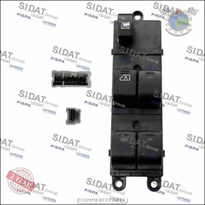 Fensterheberschalter Sidat für NISSAN PATHFINDER QASHQAI