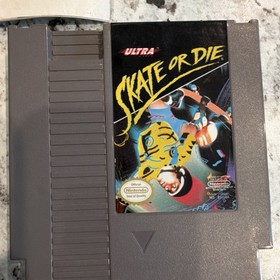 Ultra Skate or Die Nintendo NES manuale sportivo incluso NTSC-U/C testato funziona