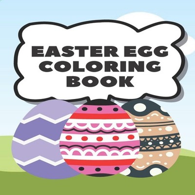Easter Egg Coloring Book Kids Easter Activity Book With Egg Color