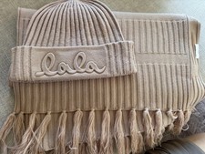Lala Berlin Mütze & Schal Altrosa Damen